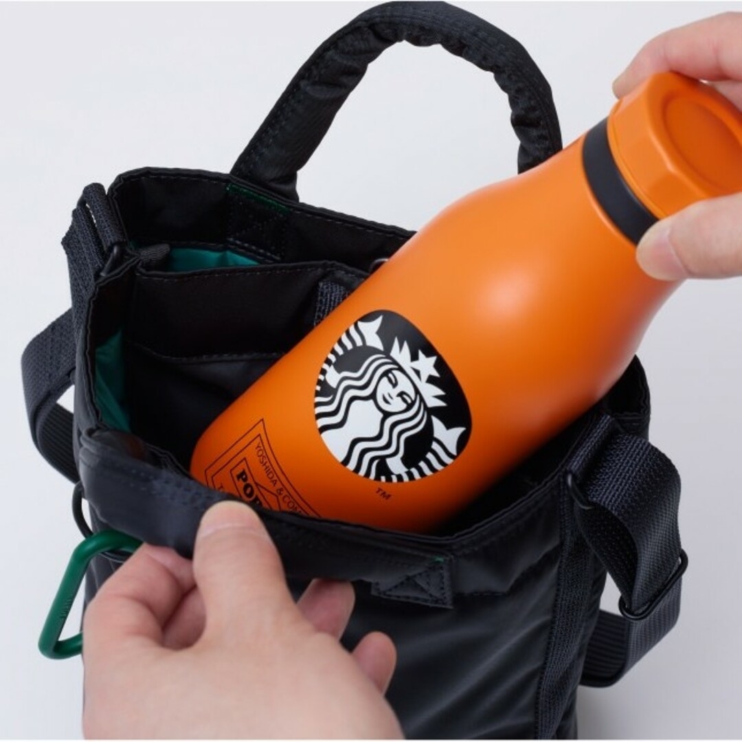 PORTER - STARBUCKS x PORTER ドラムバッグSサイズの通販 by