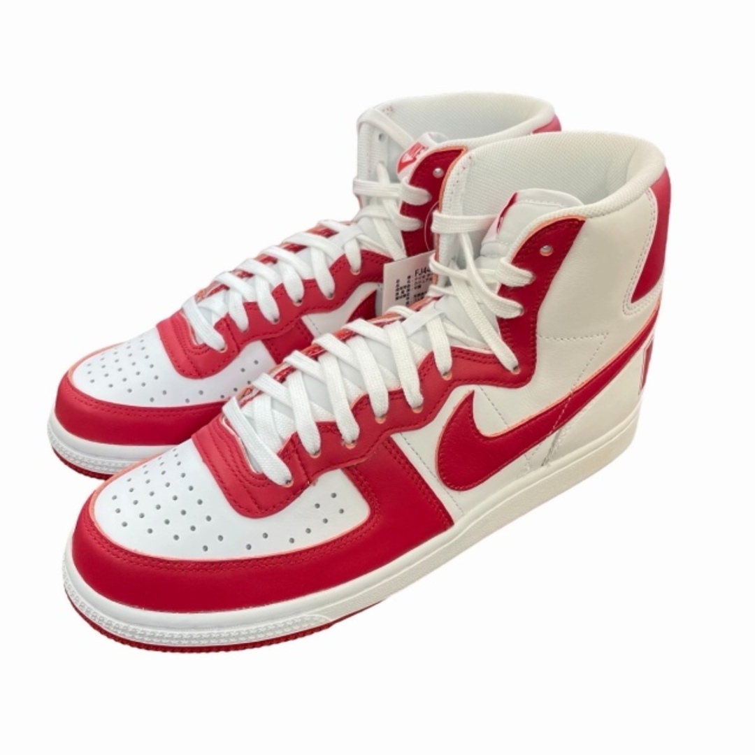 NIKE - ナイキ FJ4454-100 ターミネーター ハイ スニーカー 赤 白 8 26