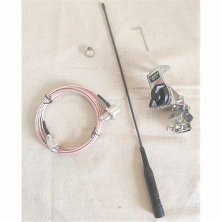 144/430MHz アンテナ 基台 テフロン 同軸ケーブル 防水キャップ付
