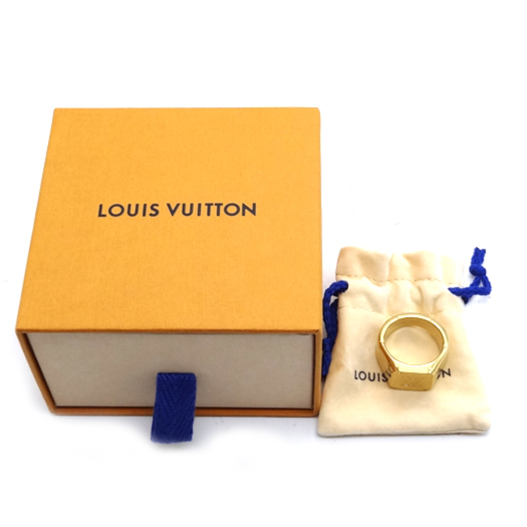 LOUIS VUITTON - ルイ ヴィトン シグネットリング モノグラム Lサイズ