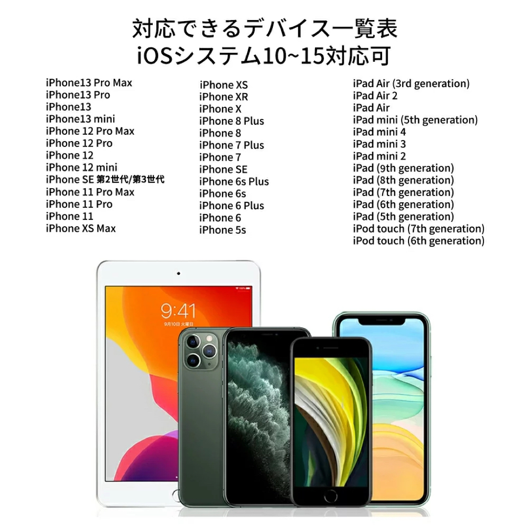 iPhone 用イヤホン有線ライトニングイヤホンマイク付き収納袋付き(ホワイト)の通販 by カクヤス配達員 iPhone 用イヤホン有線ライトニングイヤホンマイク付き収納袋付き(ホワイト)