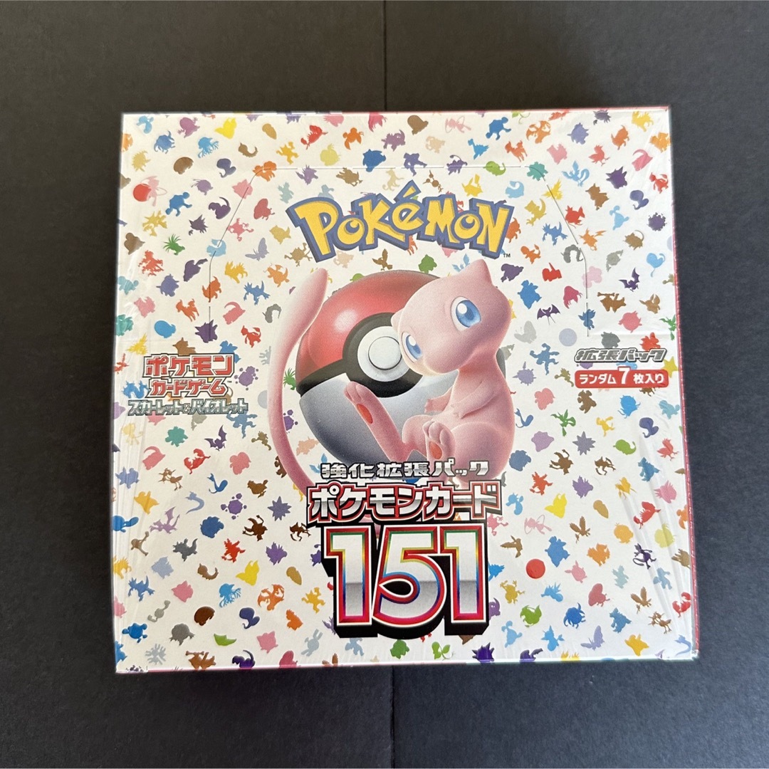 ポケモンカードゲーム　ポケモンカード151　シュリンク付　新品未開封BOX