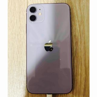 アイフォーン(iPhone)のiPhone11 本体 64GB パープル(スマートフォン本体)