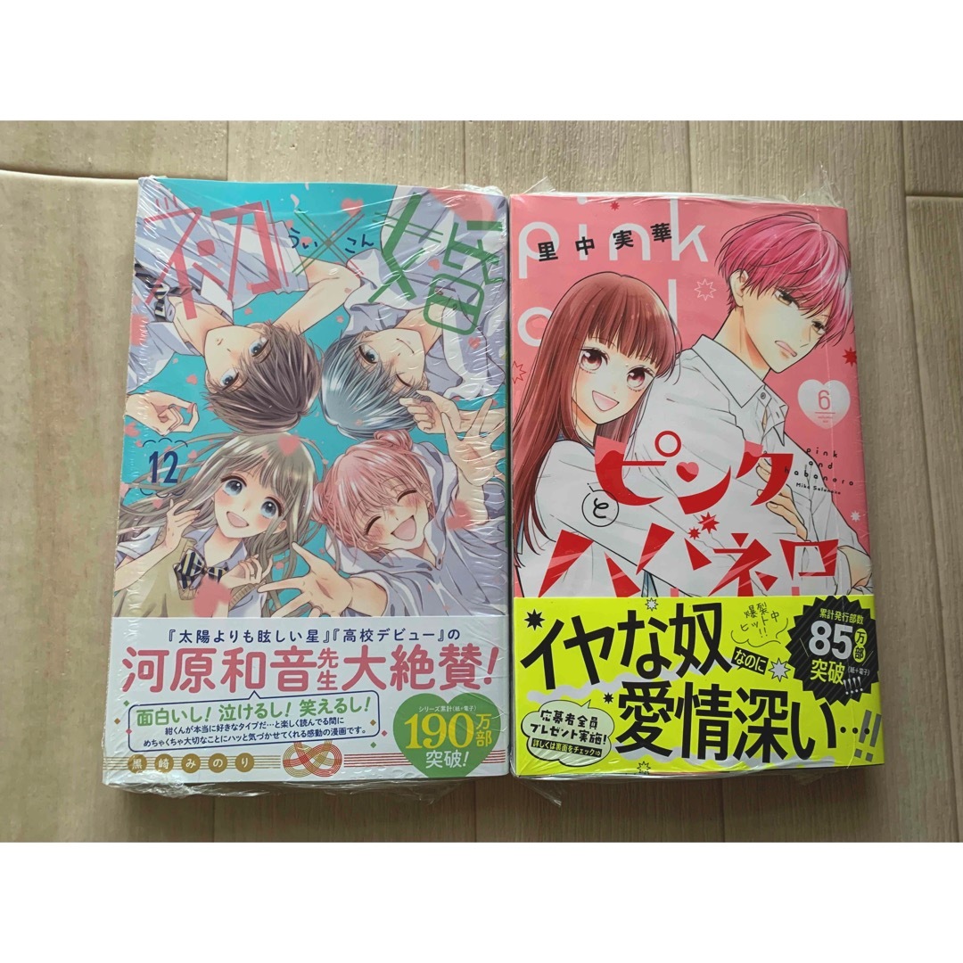 集英社(シュウエイシャ)の【専用】初×婚 12巻　ピンクとハバネロ 6巻 エンタメ/ホビーの漫画(少女漫画)の商品写真