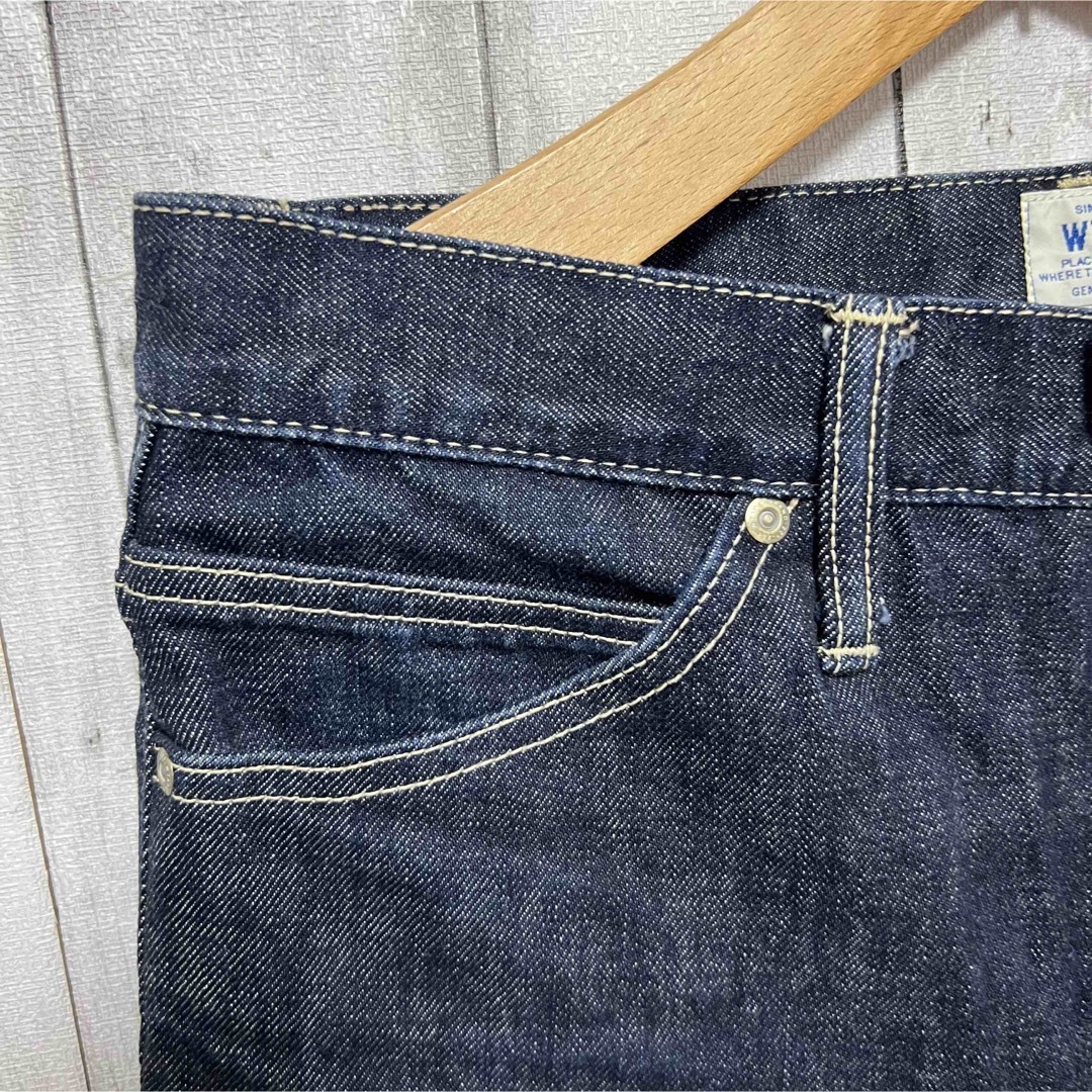 W)taps(ダブルタップス)の美品！WTAPS BLUES SKINNY RAW デニムパンツ！ネイバーフッド メンズのパンツ(デニム/ジーンズ)の商品写真