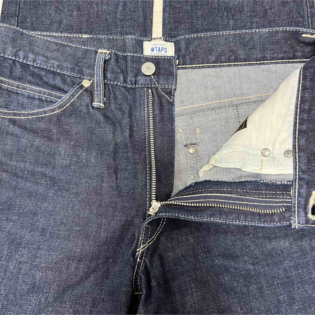 W)taps(ダブルタップス)の美品！WTAPS BLUES SKINNY RAW デニムパンツ！ネイバーフッド メンズのパンツ(デニム/ジーンズ)の商品写真