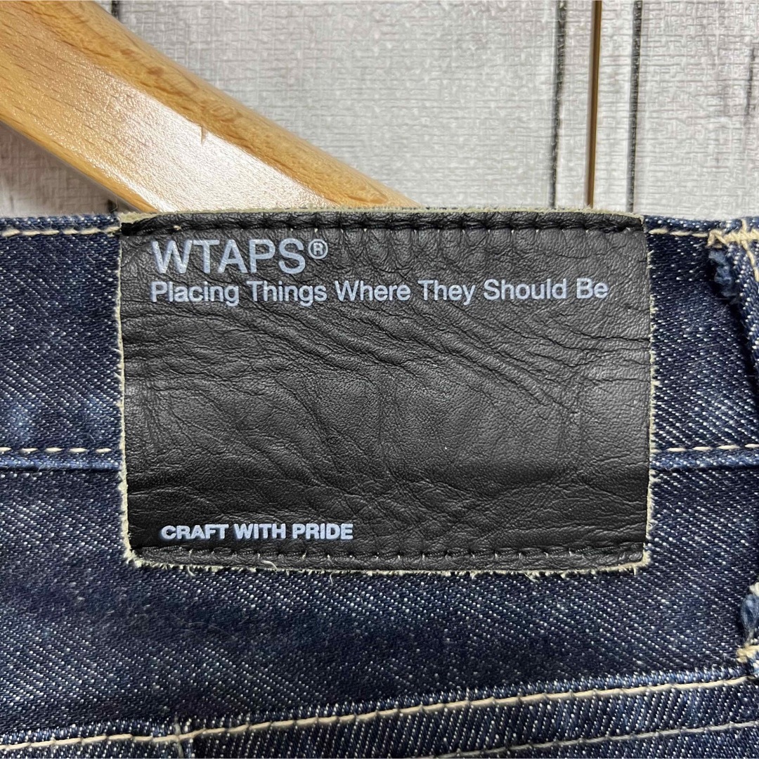 W)taps(ダブルタップス)の美品！WTAPS BLUES SKINNY RAW デニムパンツ！ネイバーフッド メンズのパンツ(デニム/ジーンズ)の商品写真