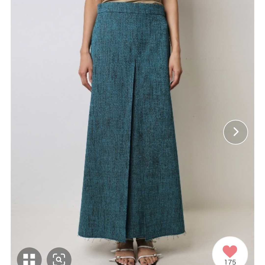 IRENE Mix Color Fabric Skirt - ロングスカート