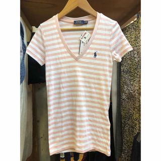 ポロラルフローレン(POLO RALPH LAUREN)の専用POLO RALPH LAUREN ポロ ラルフローレン Vネック ボーダー(Tシャツ(半袖/袖なし))