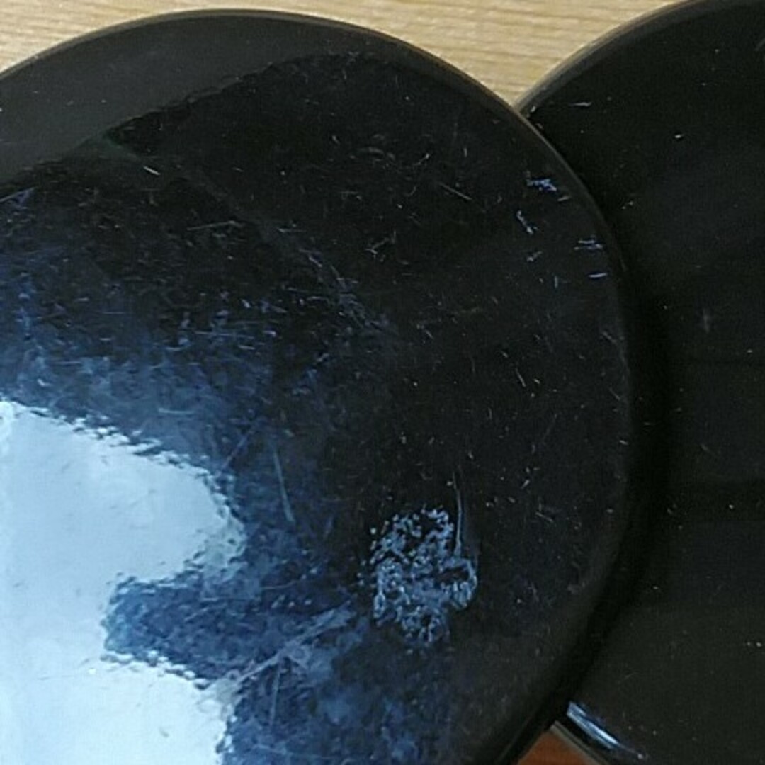 黒のサークルモチーフのバレッタ レディースのヘアアクセサリー(バレッタ/ヘアクリップ)の商品写真
