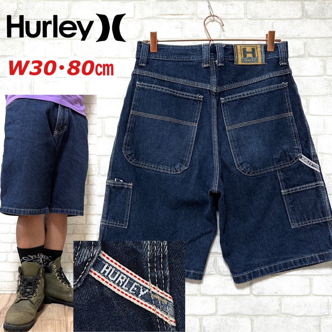 Hurley(ハーレー)のHURLEY ハーレー ペインターショーツ デニムショーツ メンズのパンツ(ショートパンツ)の商品写真