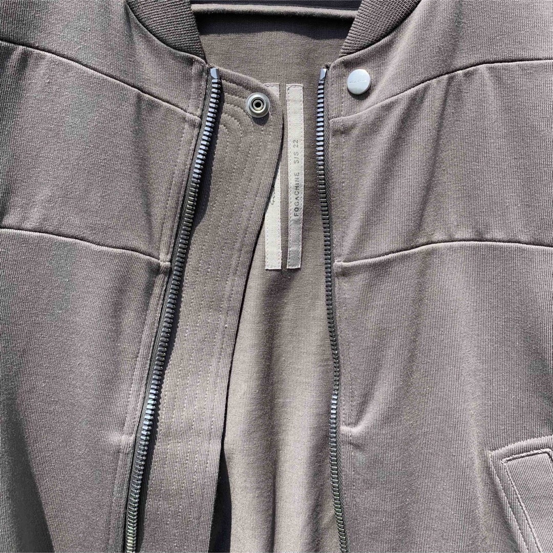 Rick Owens(リックオウエンス)の新品未使用 RICK OWENS 22SS GETH JOGGER BOMBER メンズのジャケット/アウター(フライトジャケット)の商品写真