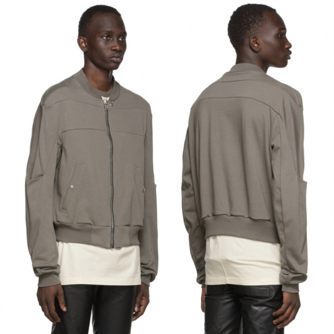 Rick Owens(リックオウエンス)の新品未使用 RICK OWENS 22SS GETH JOGGER BOMBER メンズのジャケット/アウター(フライトジャケット)の商品写真