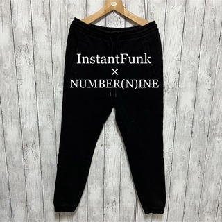 instant funk NUMBER (N)INE イージーパンツ ロゴ