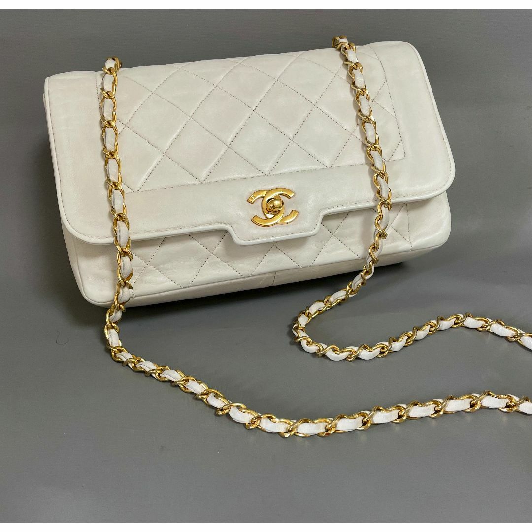✨美品✨ シャネル マトラッセ ダイアナフラップ ラムスキン 1997年