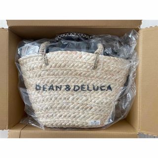 ディーンアンドデルーカ(DEAN & DELUCA)のDEAN＆DELUCA   保冷カゴバッグ　小(かごバッグ/ストローバッグ)