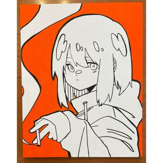 シゲマツ 原画 一点物 キャンバス アクリルの通販|ラクマ