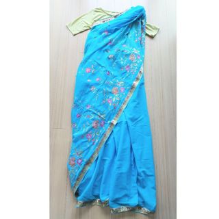 新品未着用★インド民族衣装★サリー★saree(その他ドレス)