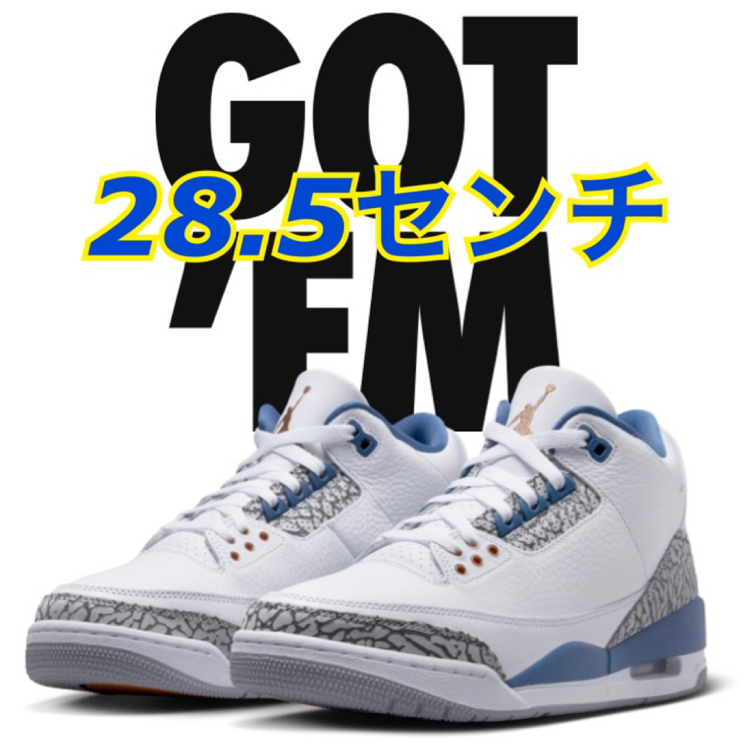 NIKE AIR JORDAN 3 エアジョーダン3 レトロ  28.5センチ