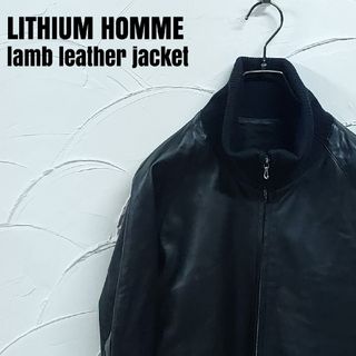 ジャケット/アウター新品 LITHIUM HOMME リチウムオム ジャケット サイズ:50 ピークドラペル モヘアウール 1B テーラード ジャケット MOHAIR WOOL PEAKED SHORT 1B-JKT LH10-1514 グレー 日本製 アウター ブレザー ブルゾン【メンズ】