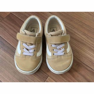 ヴァンズ(VANS)のバンズスニーカー15cmベージュ(スニーカー)