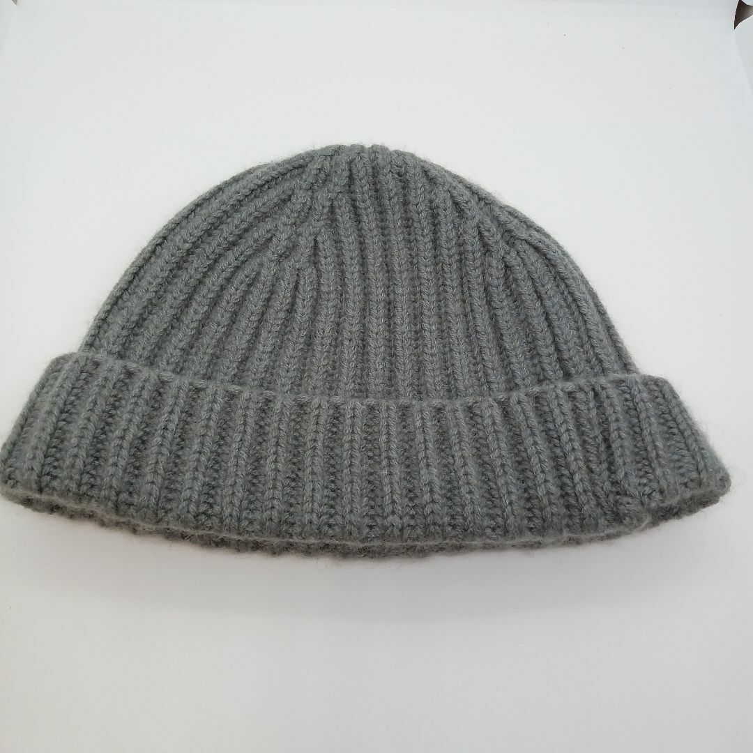 LORO PIANA - 【美品】ロロピアーナ ニットキャップ グレー カシミヤ