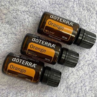 ドテラ(doTERRA)のdoTERRA 　オレンジ　15ml 3個セット(エッセンシャルオイル（精油）)