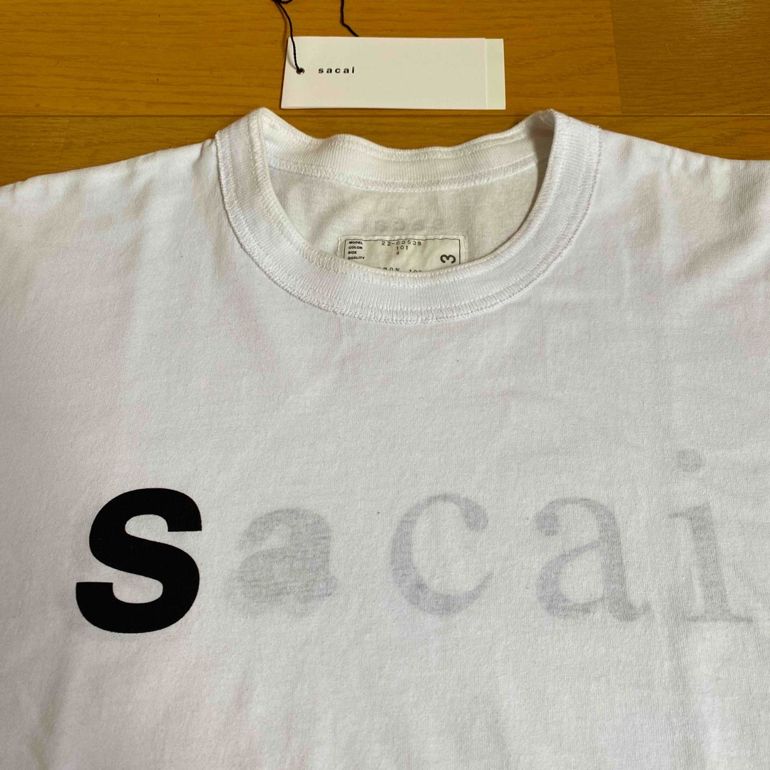 sacai(サカイ)のsacai  S logo T-shirt メンズのトップス(Tシャツ/カットソー(半袖/袖なし))の商品写真