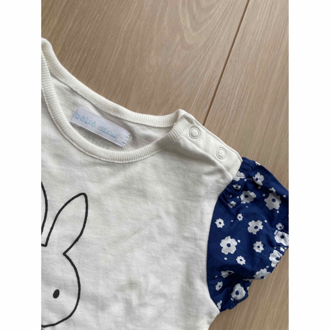 BeBe(ベベ)のbebe ミッフィー Tシャツ キッズ/ベビー/マタニティのベビー服(~85cm)(Ｔシャツ)の商品写真