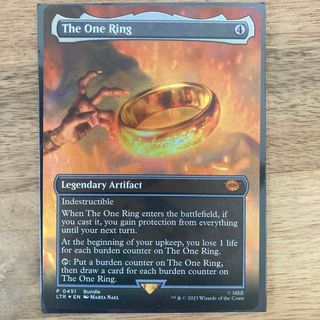 詰替え mtg 一つの指輪/The One Ring 英語拡張foil 4枚 - 通販