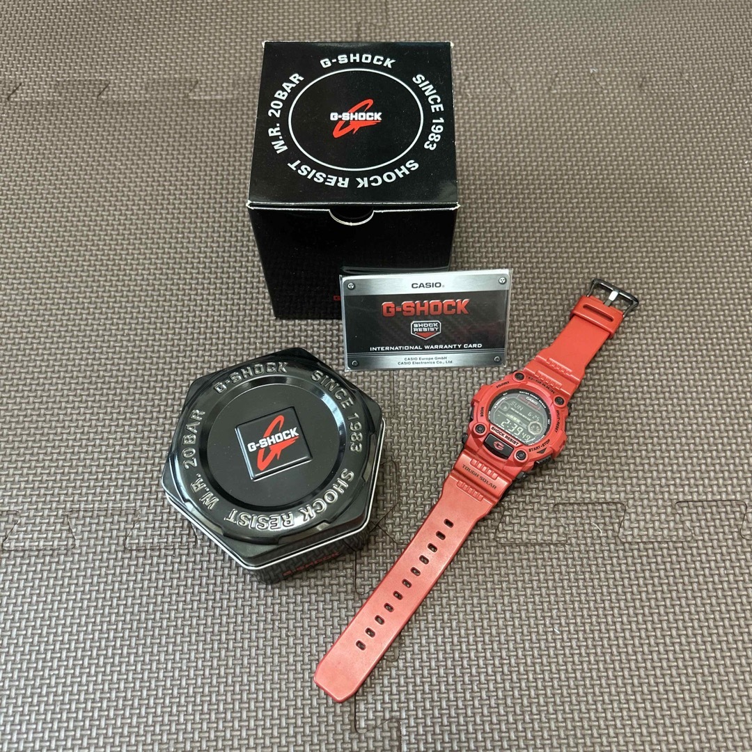 G-SHOCK RED デジタル-