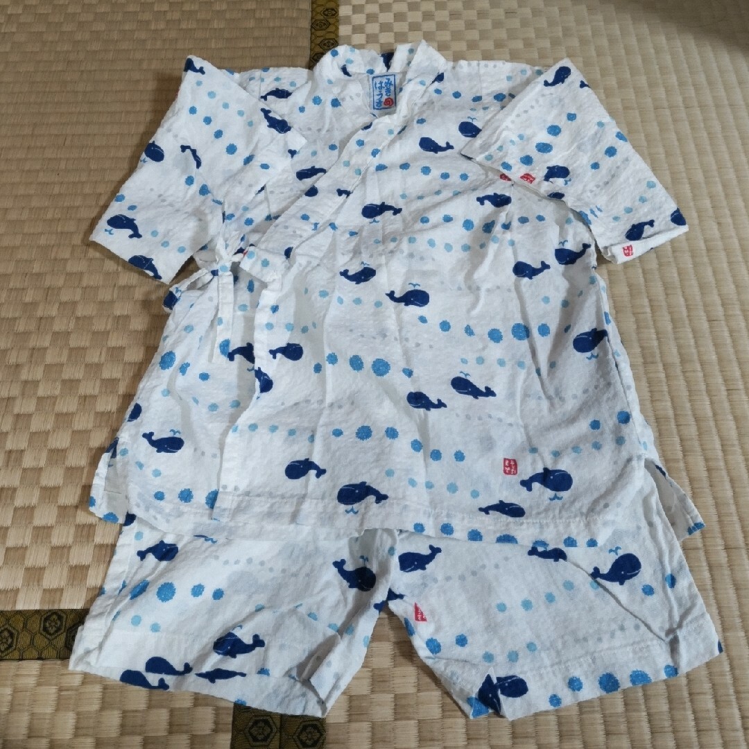 mikihouse(ミキハウス)のotsuma様専用☆ミキハウス甚平 キッズ/ベビー/マタニティのキッズ服男の子用(90cm~)(甚平/浴衣)の商品写真