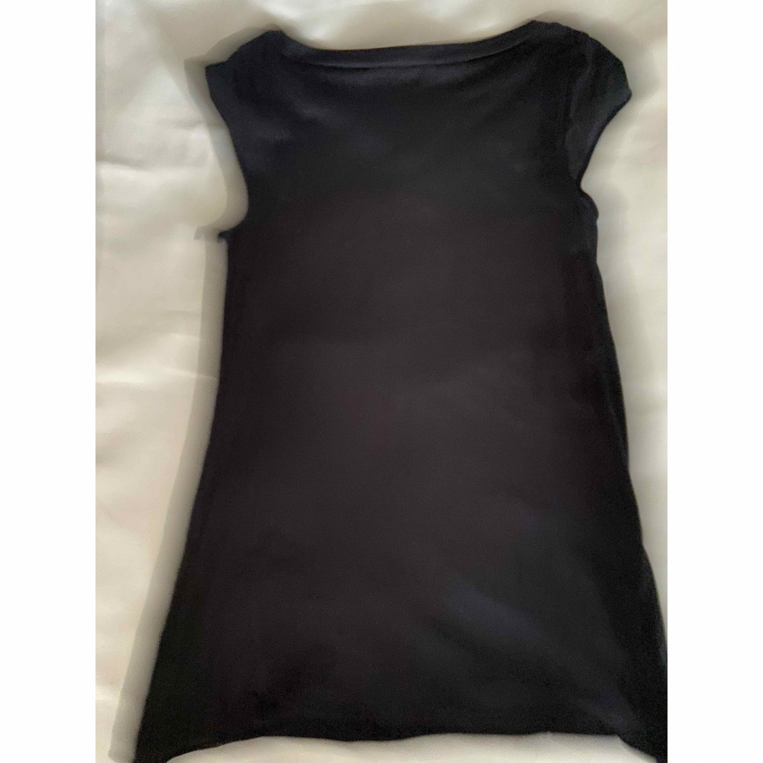 Chloe(クロエ)のクロエ 黒 カットソー フィービー期 レディースのトップス(Tシャツ(半袖/袖なし))の商品写真