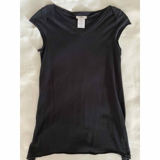 クロエ(Chloe)のクロエ 黒 カットソー フィービー期(Tシャツ(半袖/袖なし))