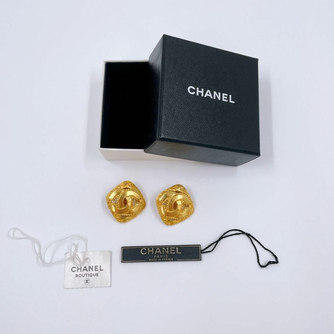 【正規品・美品】シャネル CHANEL イヤリング ココマーク 付属品多数 | フリマアプリ ラクマ