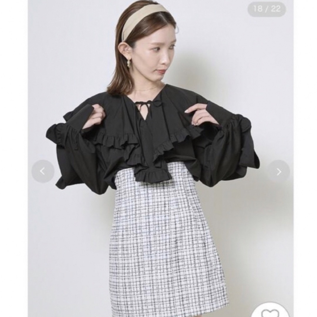 SNIDEL(スナイデル)のsnidel ハイウエストスカショーパン レディースのスカート(ミニスカート)の商品写真