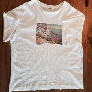 アメリカンホリック(AMERICAN HOLIC)のアメリカンホリック  オーバーサイズTシャツ　M ホワイト　(Tシャツ(半袖/袖なし))
