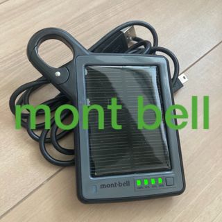 モンベル(mont bell)のmontbell＊モバイルパワーパック（ブラック）(バッテリー/充電器)