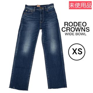 ロデオクラウンズワイドボウル(RODEO CROWNS WIDE BOWL)のRCWB ロデオクラウンズ ハイウエスト デニム     ストレート カットオフ(デニム/ジーンズ)