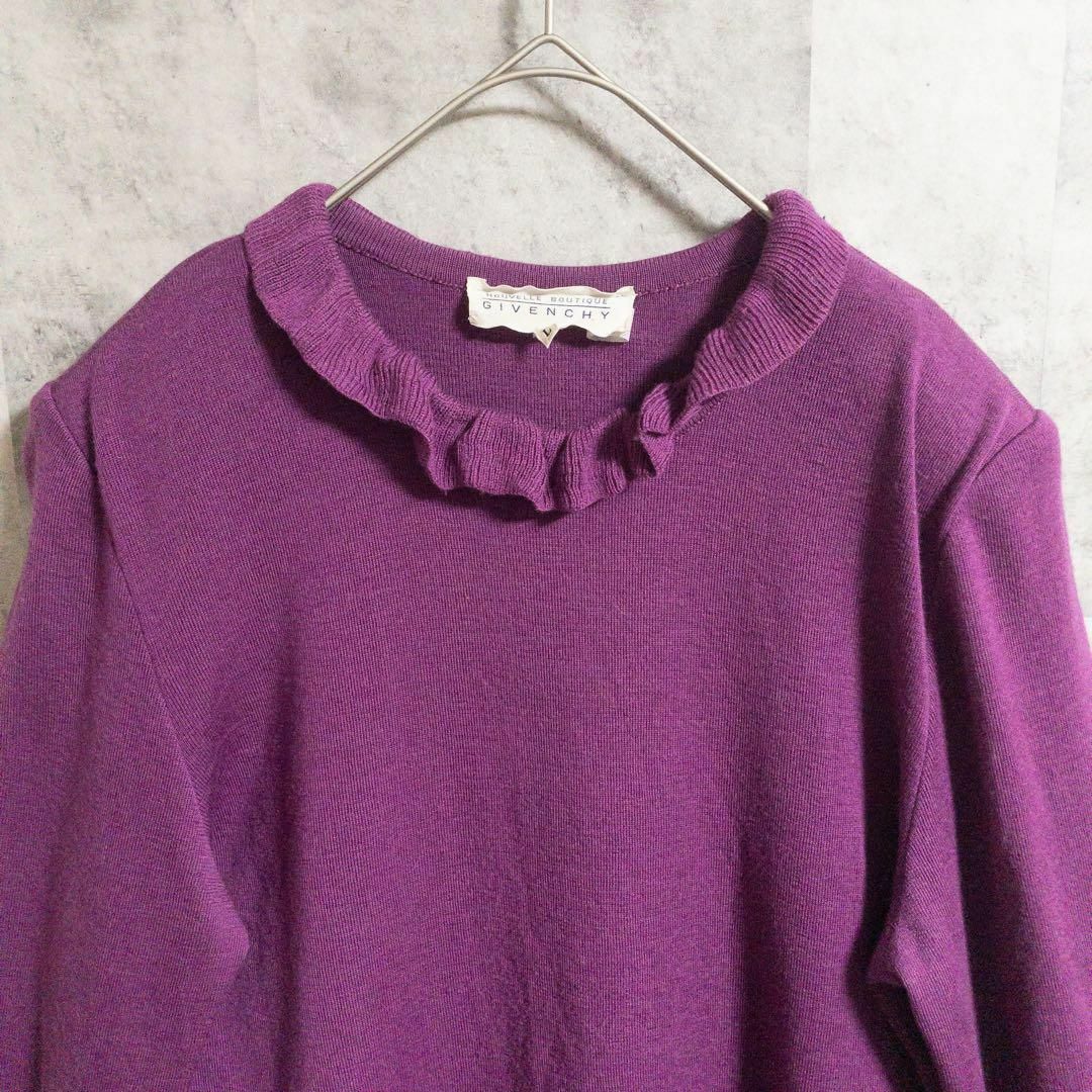 ジバンシー シャツ 長袖 薄紫 XL