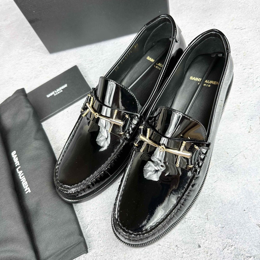 新品100%本物 SAINTLAURENT ローファー サンローラン