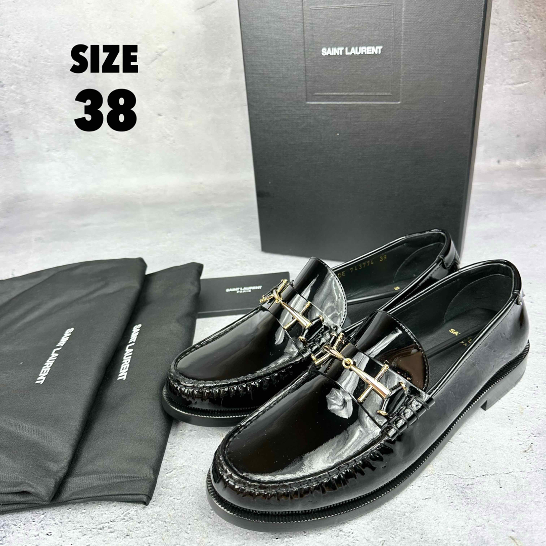 新品100%本物 SAINTLAURENT ローファー サンローラン | www.norkhil.com