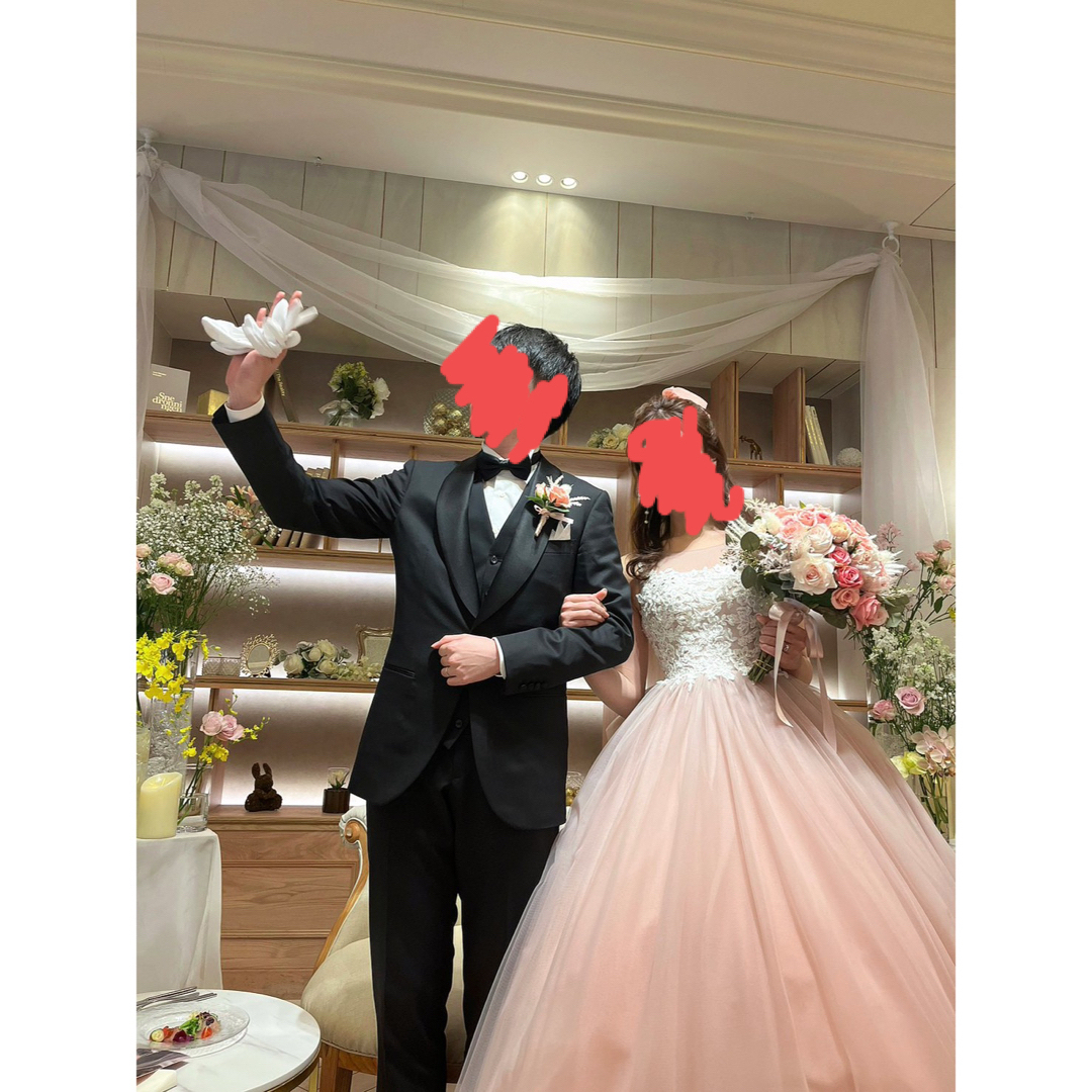 [値下げ] yns wedding ウェディングドレス・パニエ付き