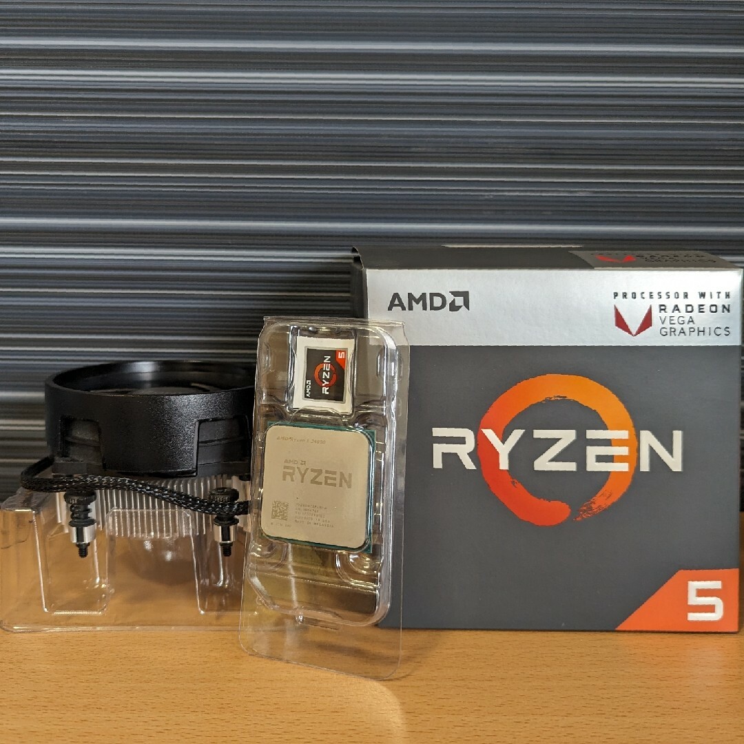 AMD Ryzen5 APU 2400Gスマホ/家電/カメラ