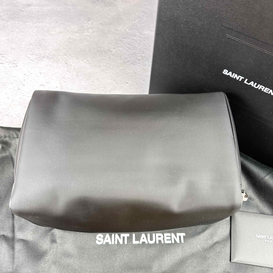 新品 SAINTLAURENT ギューブ ケース ポーチ  サンローラン