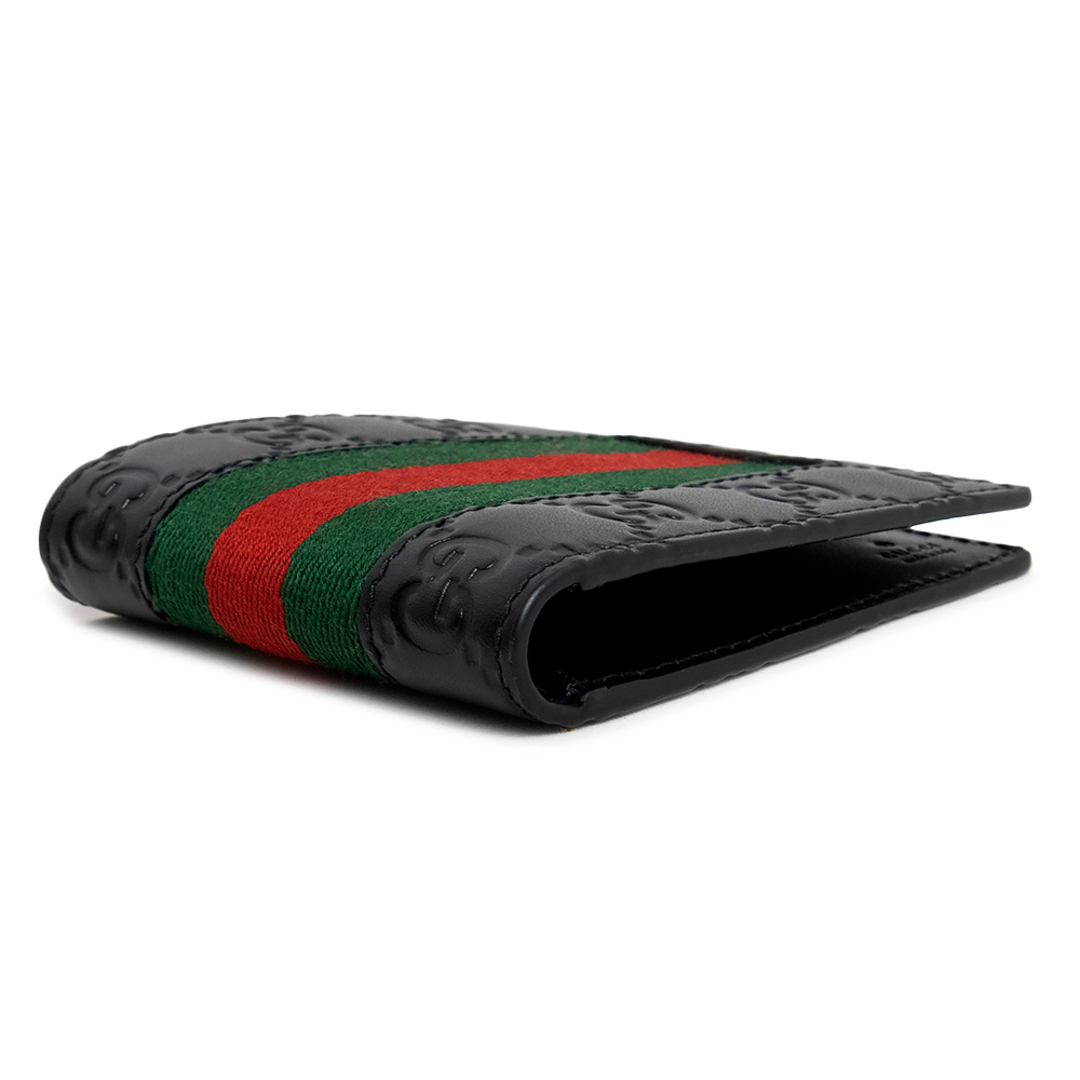 Gucci - グッチ グッチシマ シェリーライン 二つ折り財布 札入れ GG