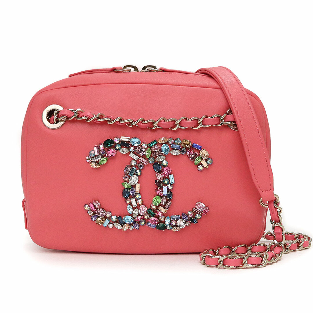 CHANEL - シャネル ココマーク ビジュー クリスタル カメラ CHANEL - シャネル ココマーク ビジュー クリスタル カメラ