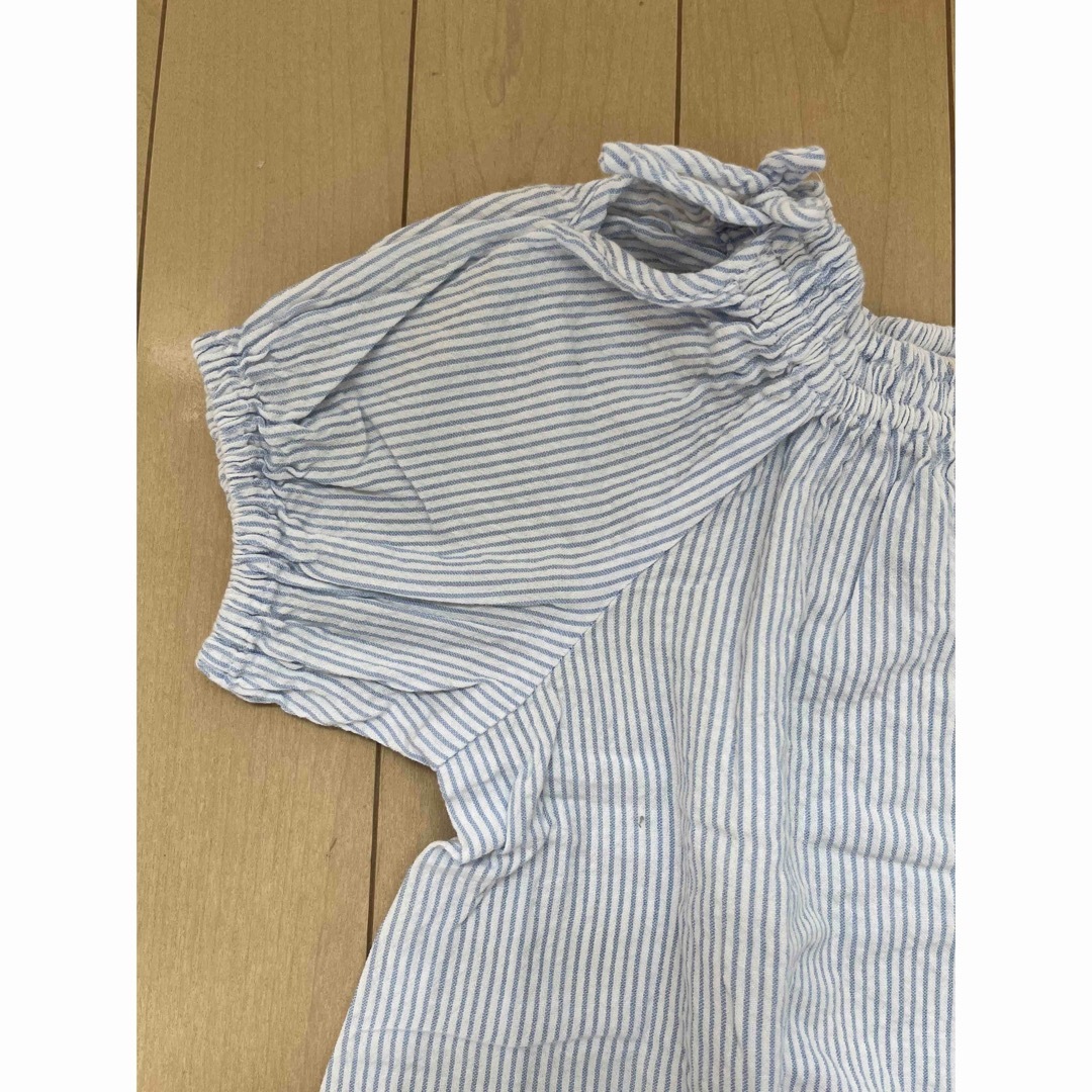 ZARA KIDS(ザラキッズ)のZARA Kids ストライプブラウス キッズ/ベビー/マタニティのベビー服(~85cm)(シャツ/カットソー)の商品写真