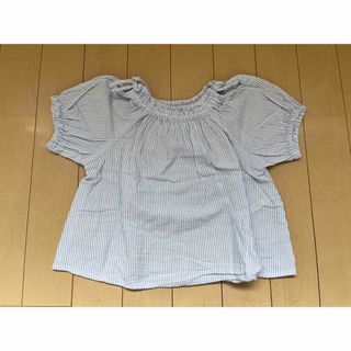 ザラキッズ(ZARA KIDS)のZARA Kids ストライプブラウス(シャツ/カットソー)