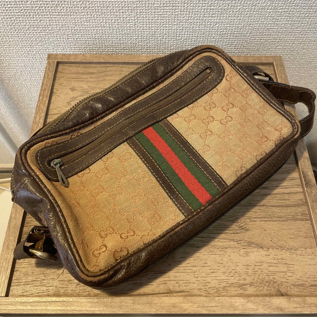 Gucci(グッチ)のグッチ/GUCCI ショルダーバッグ 難あり品 メンズのバッグ(ショルダーバッグ)の商品写真